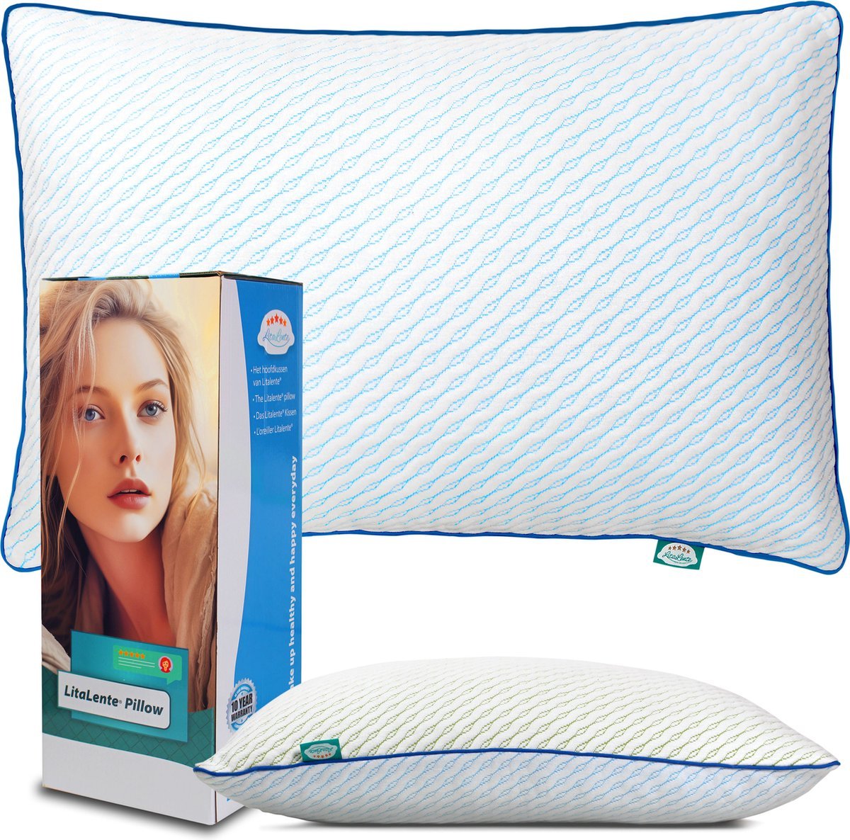 Bamboo Memory Foam Kussen