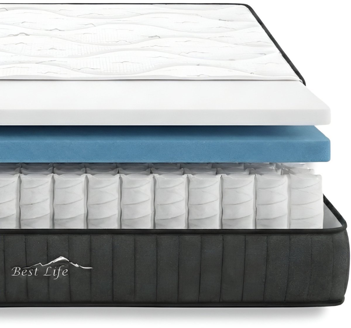 Best Life Pocketvering Matras 160x200