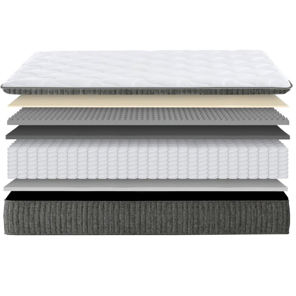 Boschbedding Supreme Hybride Pocketvering Matras