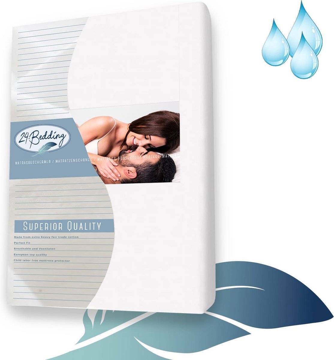 24-Bedding Waterdichte Matrasbeschermer